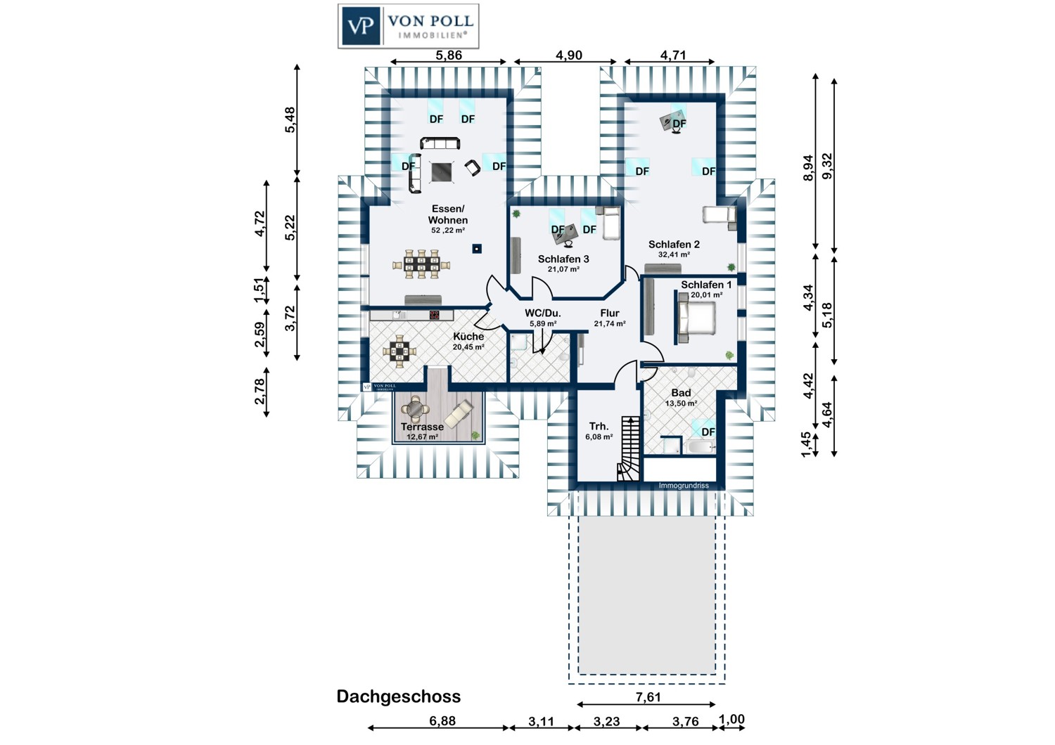 Grundriss Dachgeschoss Grundriss Dachgeschoss