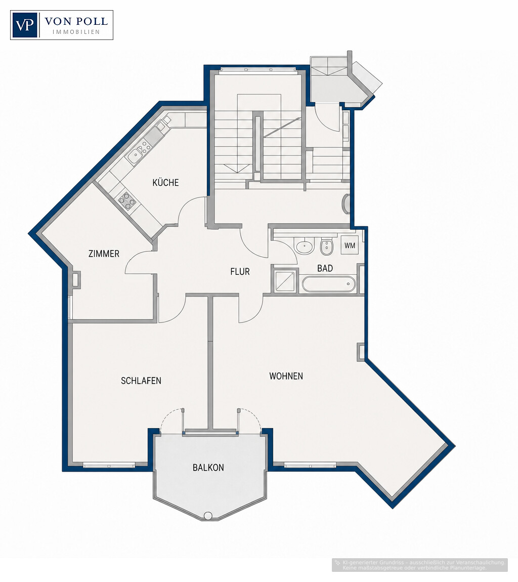 Grundriss Wohnung
