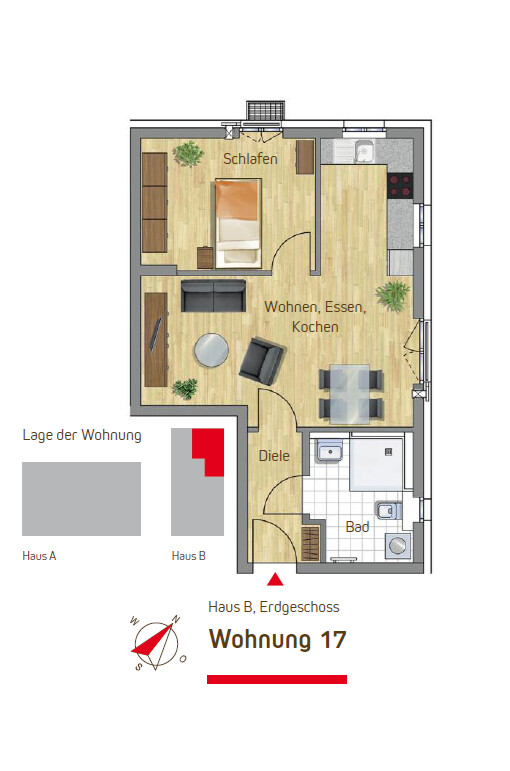 R17 Grundriss Haus B