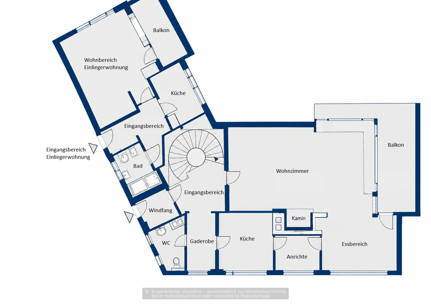 Grundriss Erdgeschoss