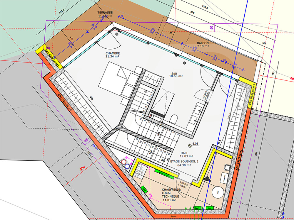 Etage inférieur Etage inférieur