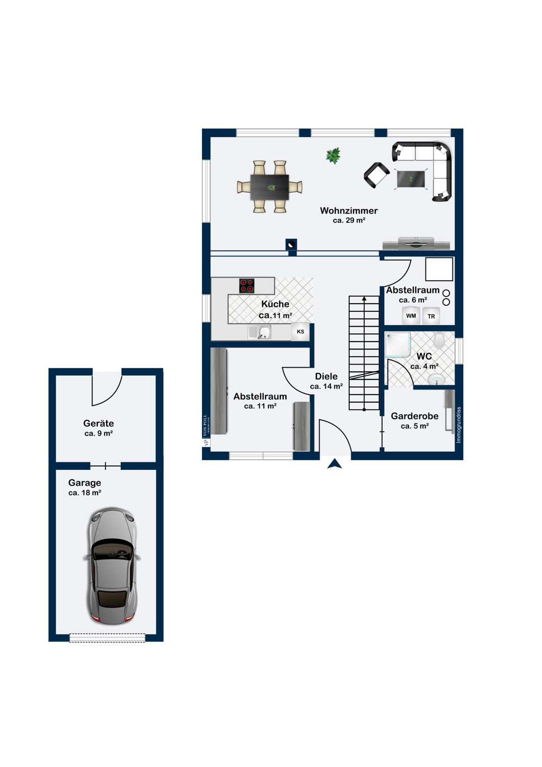 Grundriss EG