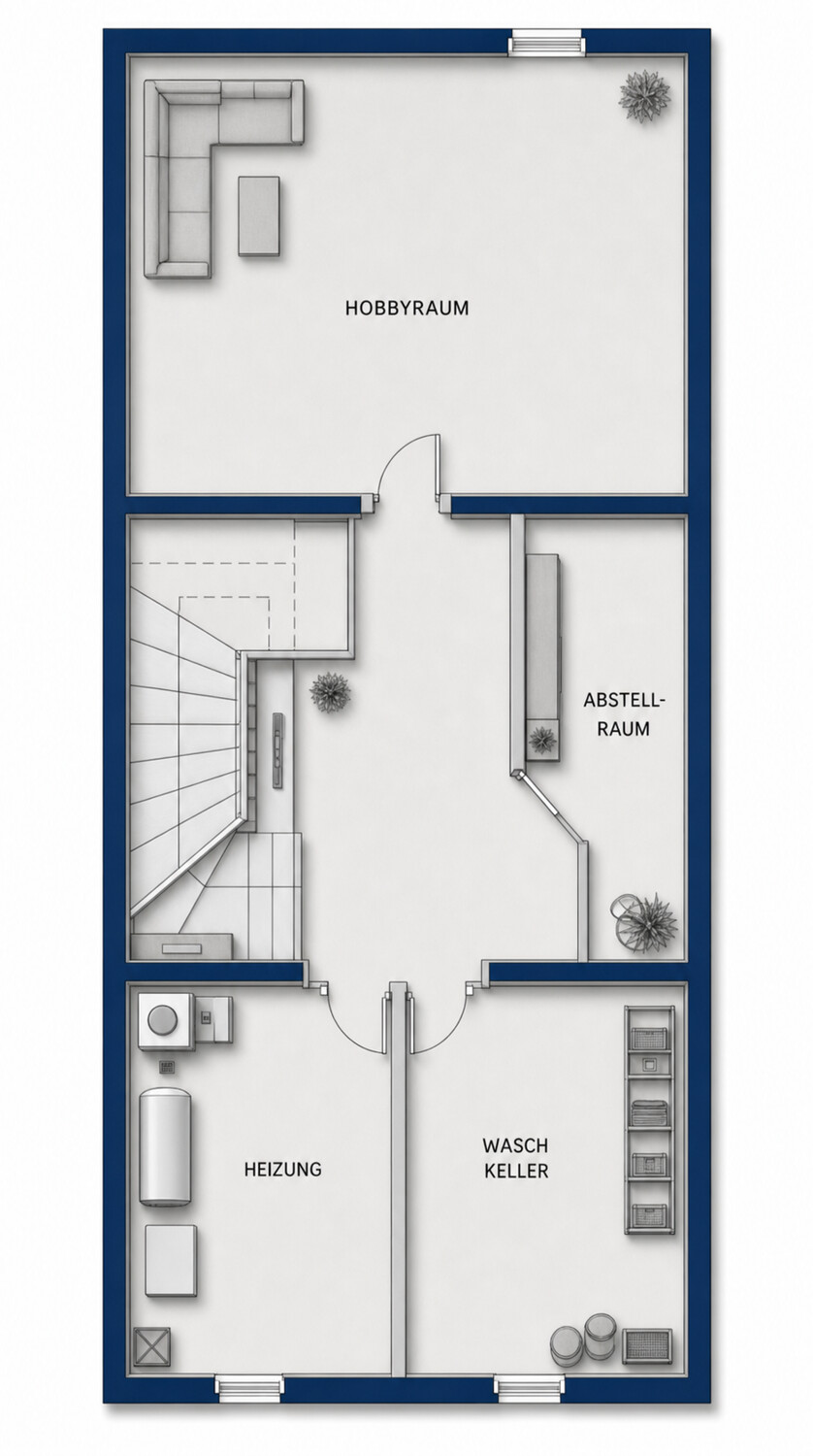 Grundriss Keller