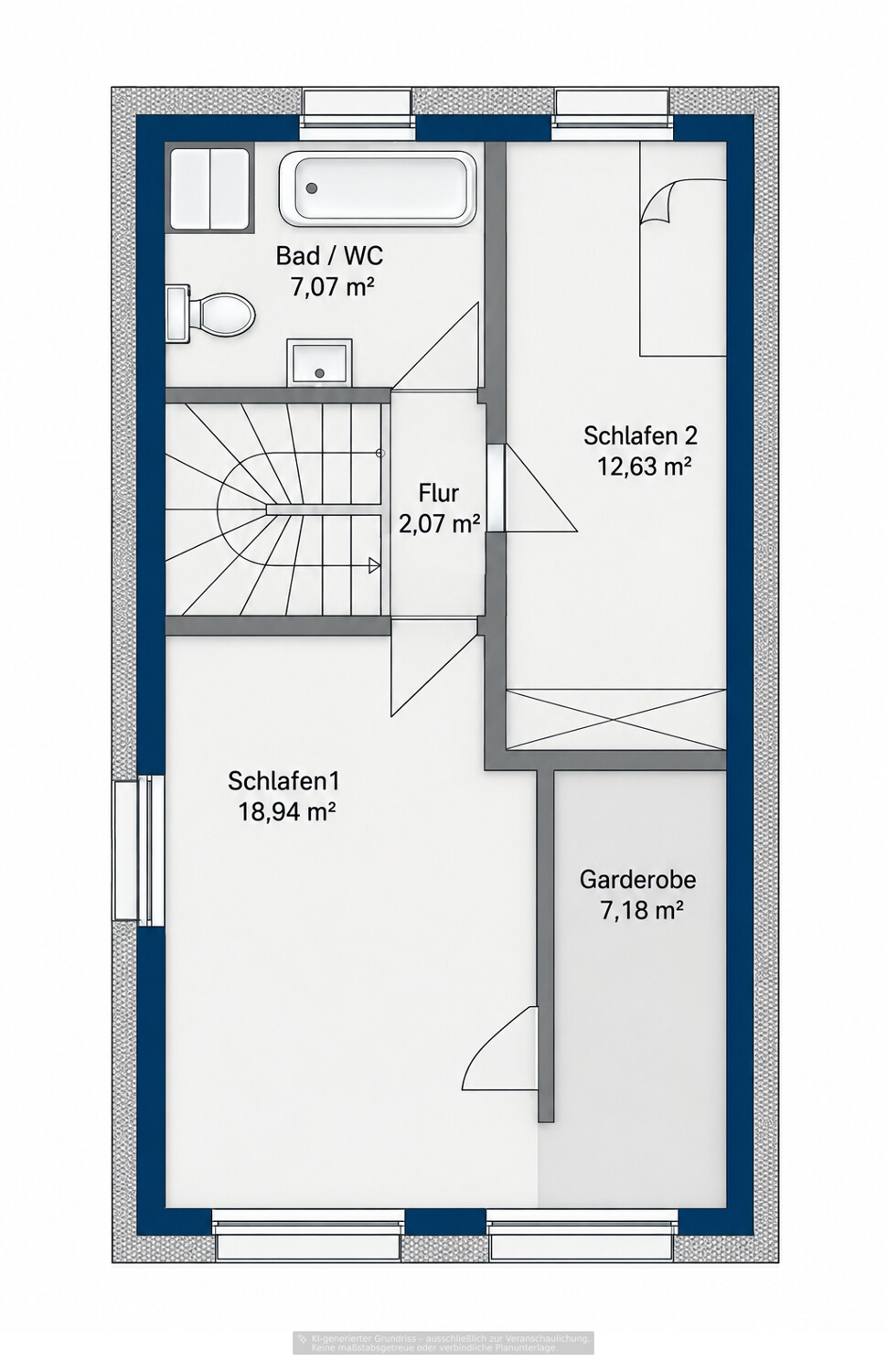 Grundriss OG