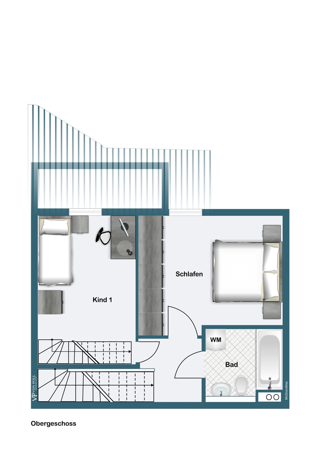 Grundriss Obergeschoss