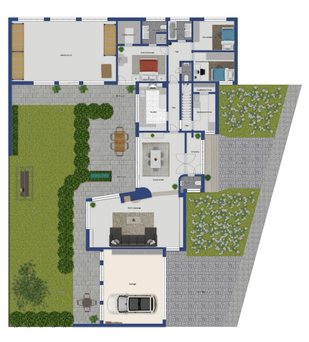 Lageplan Grundstück