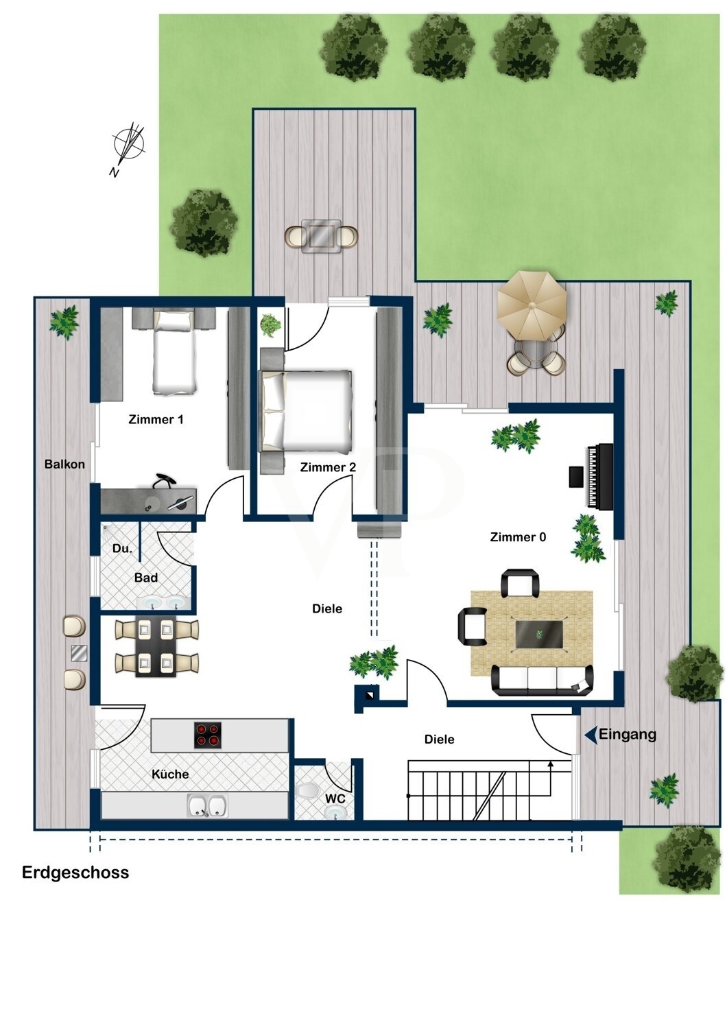 Grundriss EG Grundriss EG