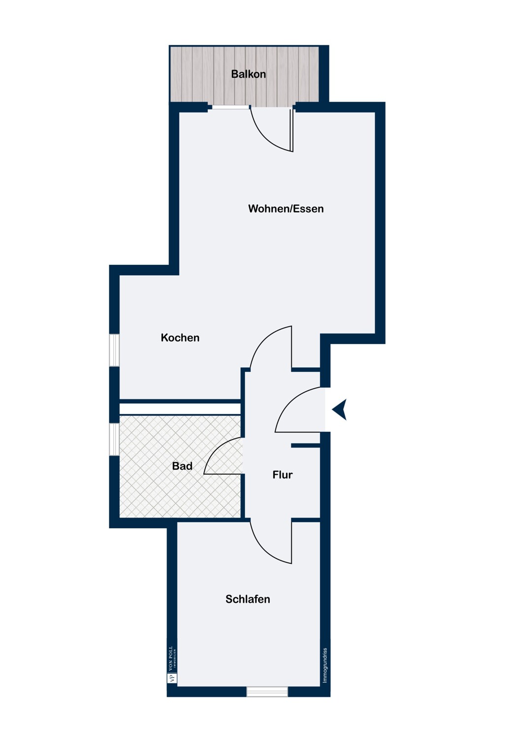 Moderne Dachgeschosswohnung mit Balkon in Büdingen Lorbach