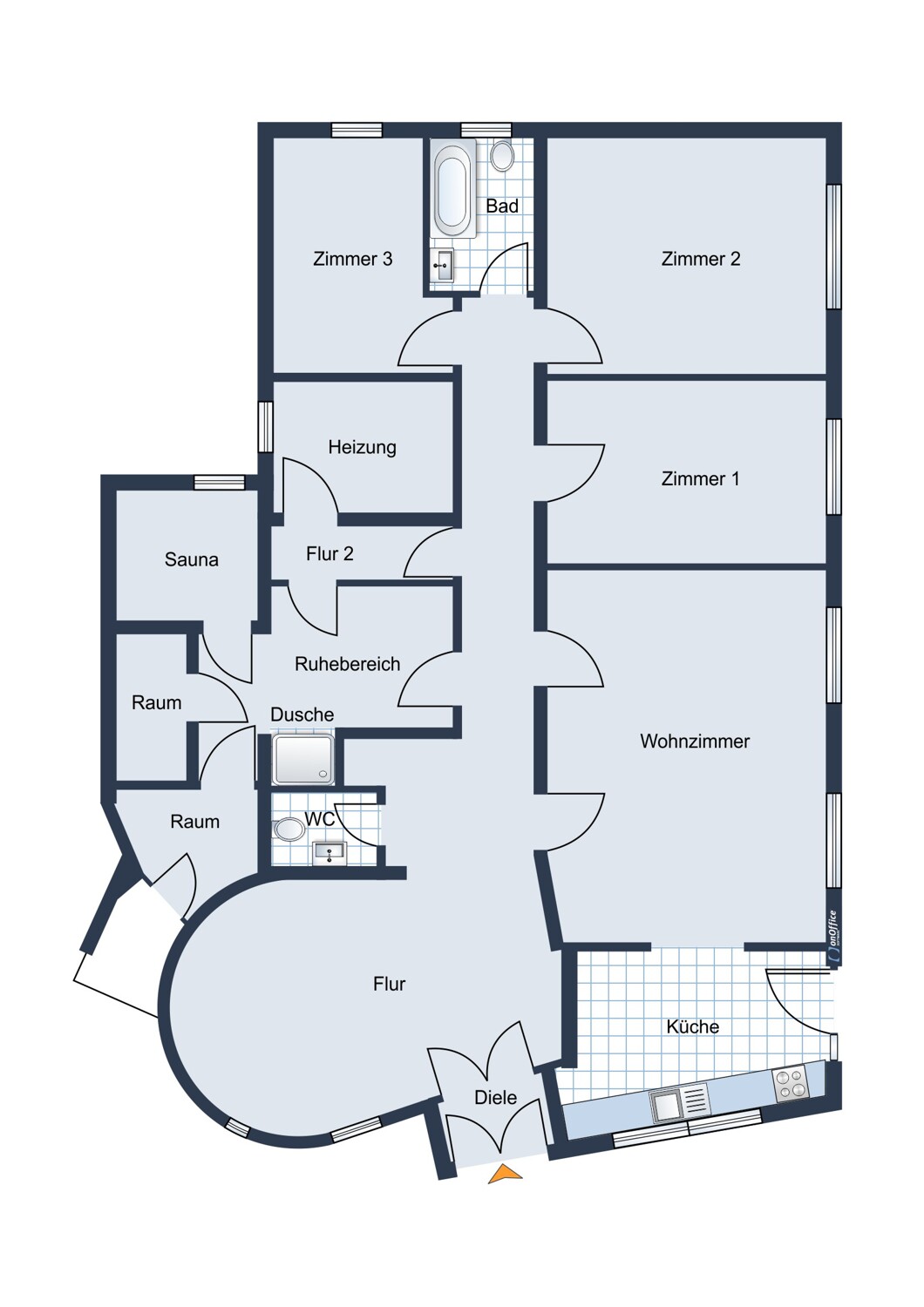 Grundriss UG