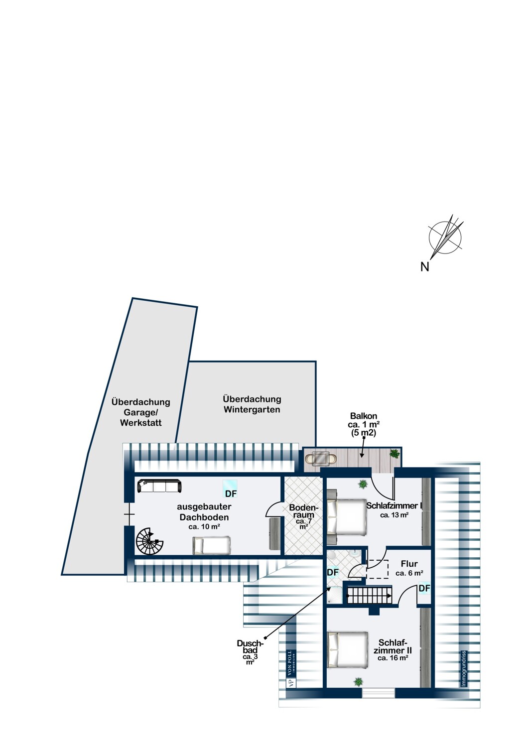 Großzügiges Familienhaus mit sonnigem Garten, Wintergarten, Außenpool und zwei Garagen