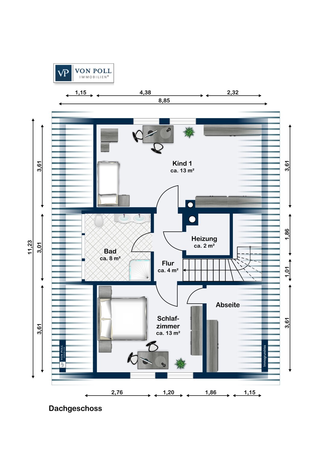 Grundriss Dachgeschoss Grundriss Dachgeschoss