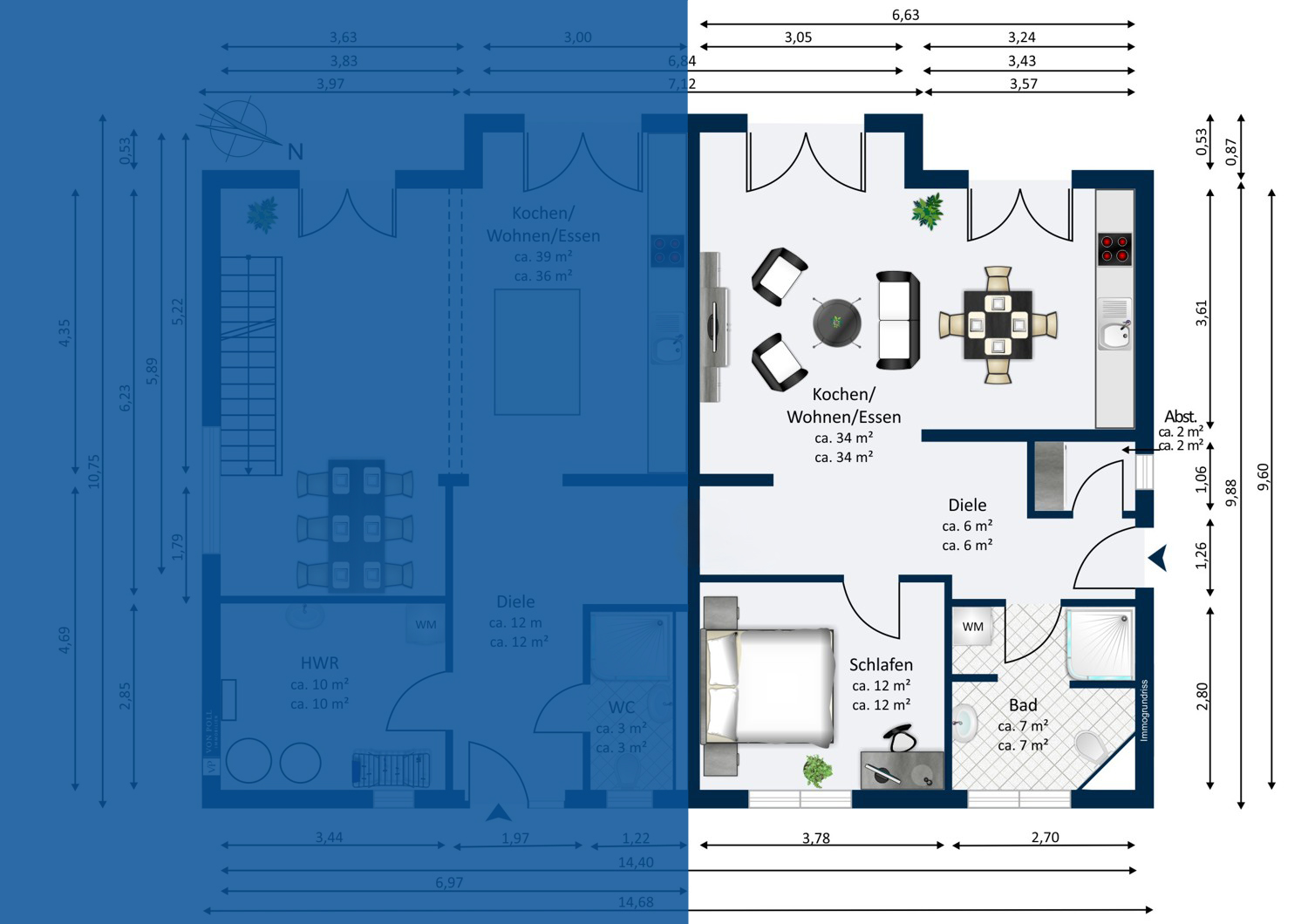 Grundriss ETW Grundriss ETW