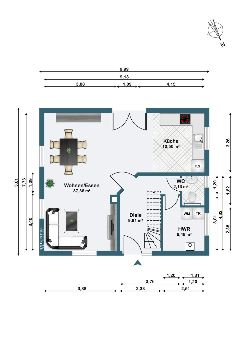 Grundriss Erdgeschoss