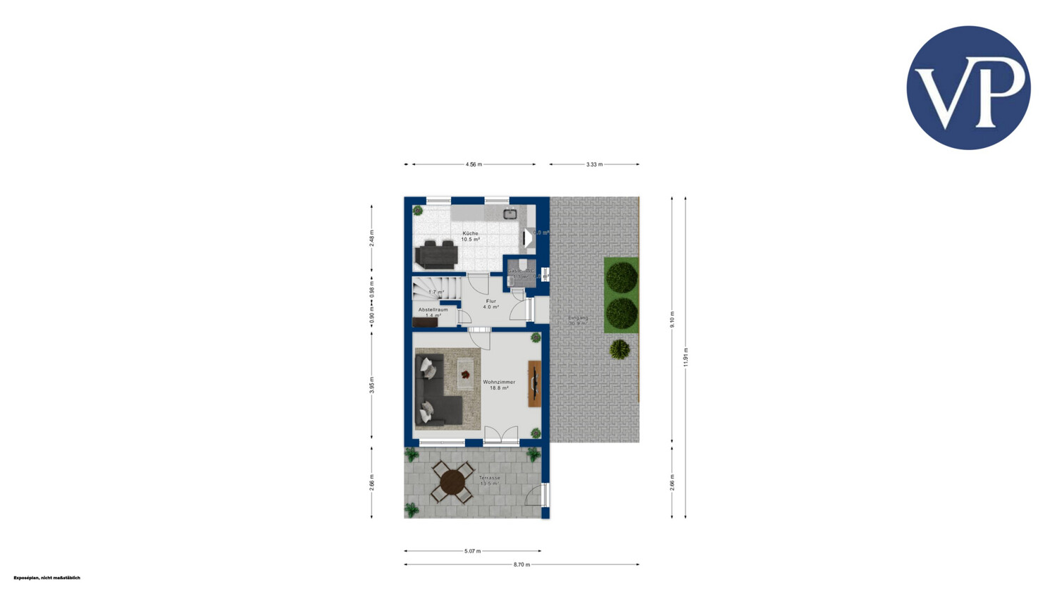 Grundriss Erdgeschoss