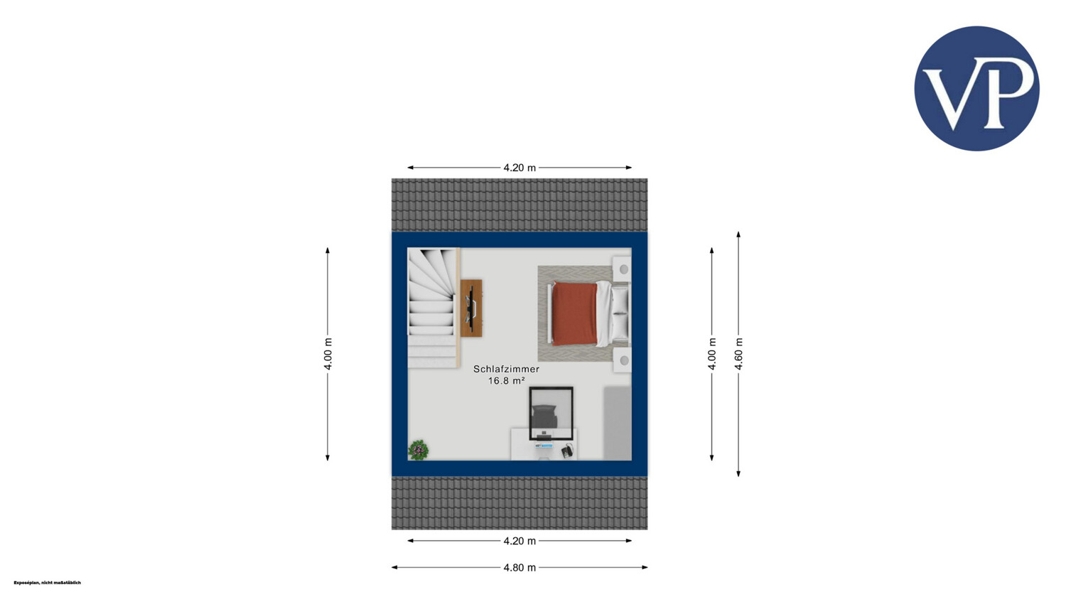 Grundriss Dachgeschoss