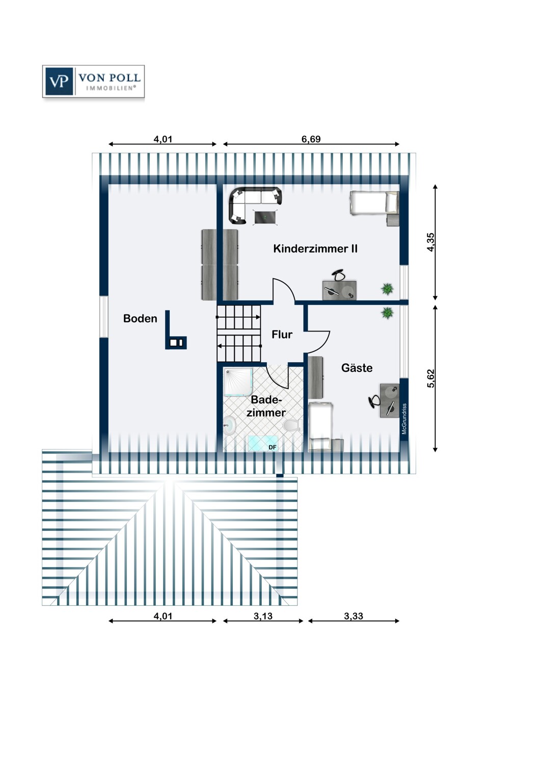 Grundriss Obergeschoss