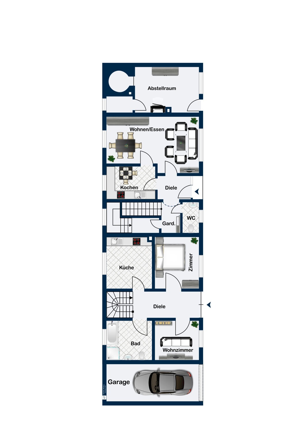 EG Altbau + Umbau EG Altbau + Umbau