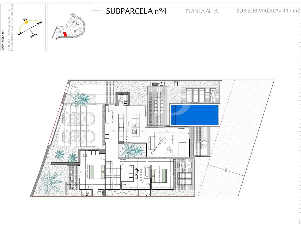 Minimalista új építésű villa Caldera del Rey