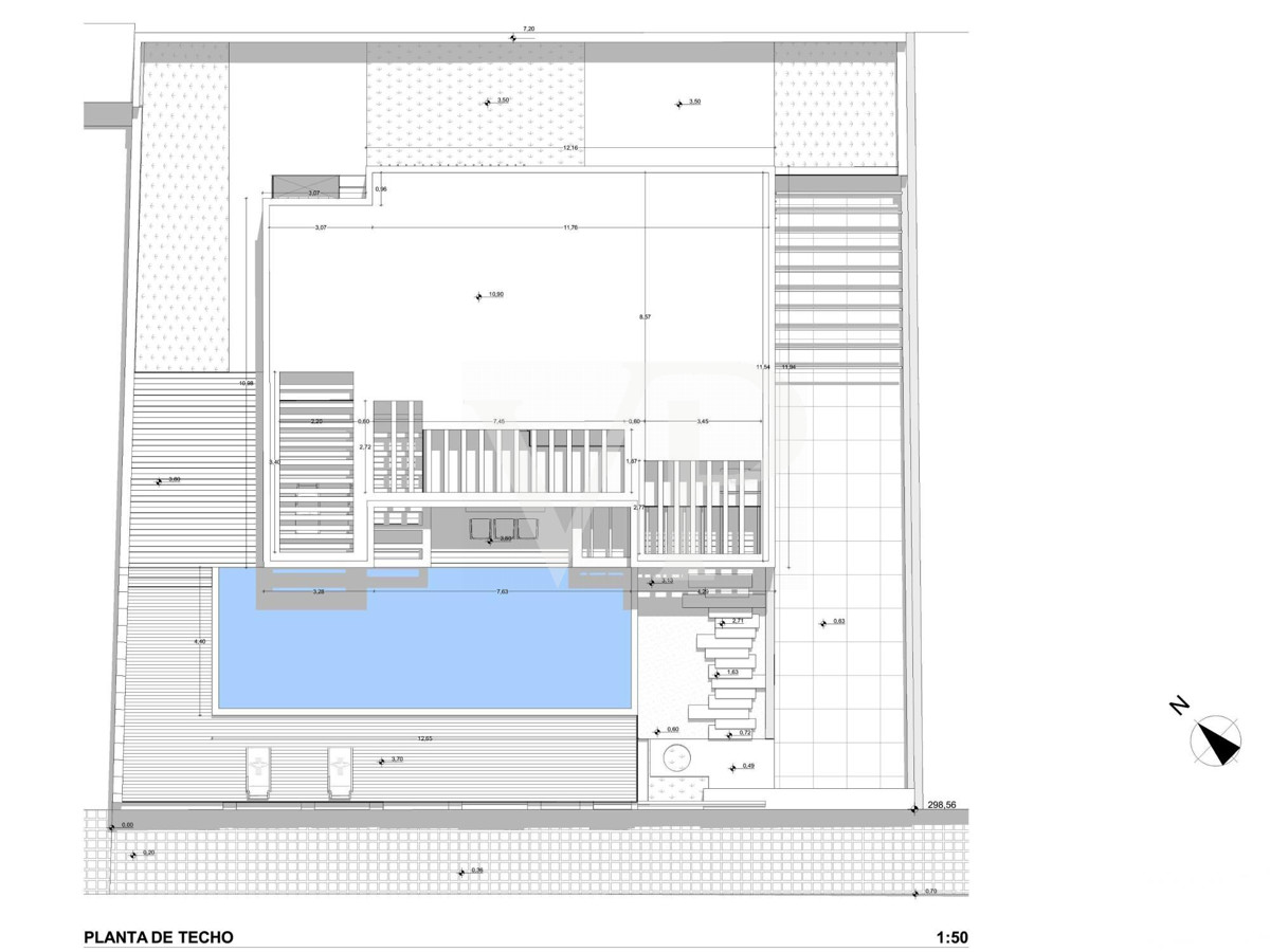 Luxurious villa under construction in Roque del Conde