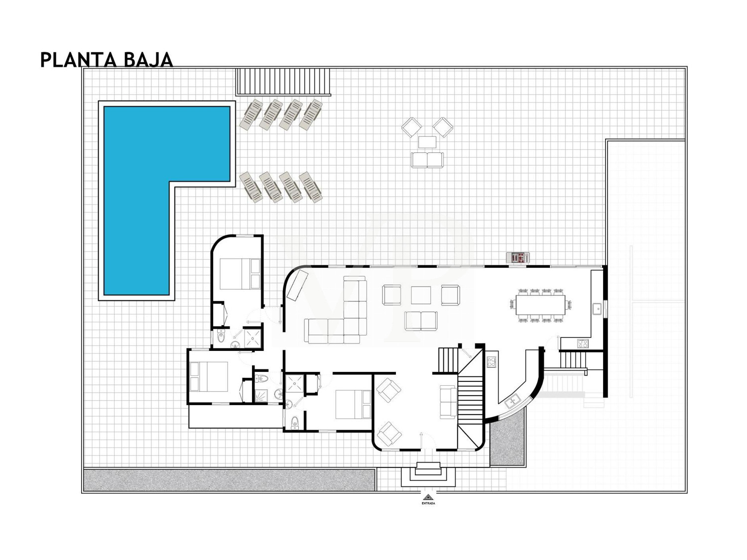 Elegante Villa mit 8 Schlafzimmern und Meerblick in Roque del Conde