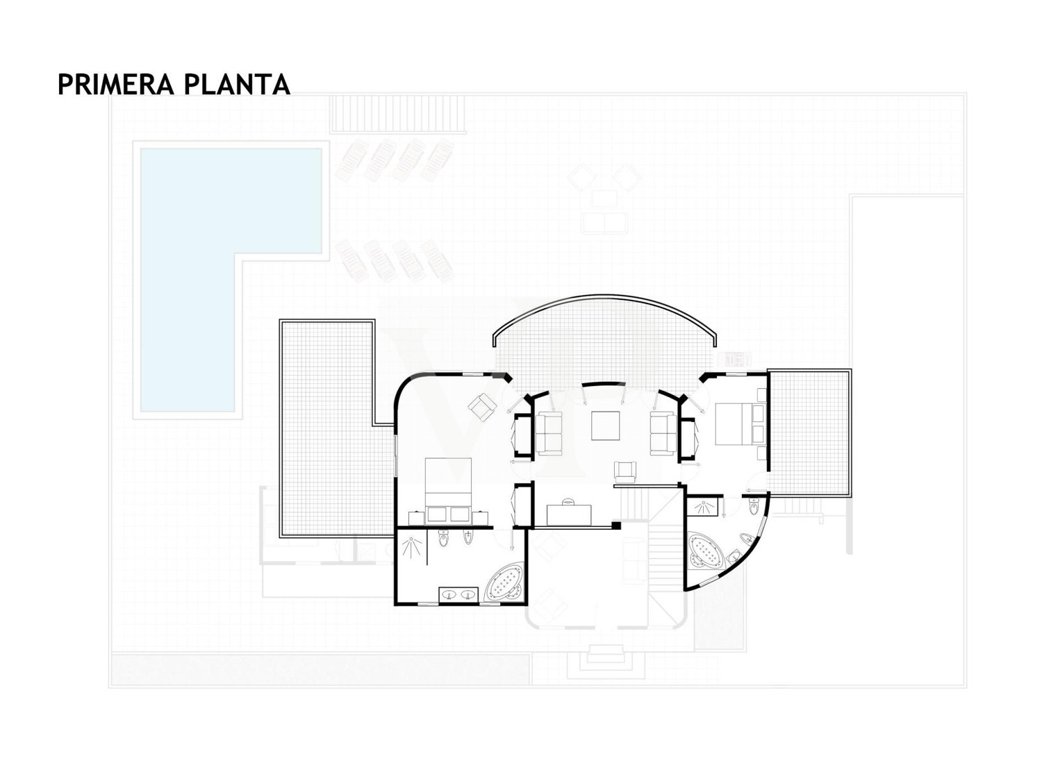Elegante Villa mit 8 Schlafzimmern und Meerblick in Roque del Conde