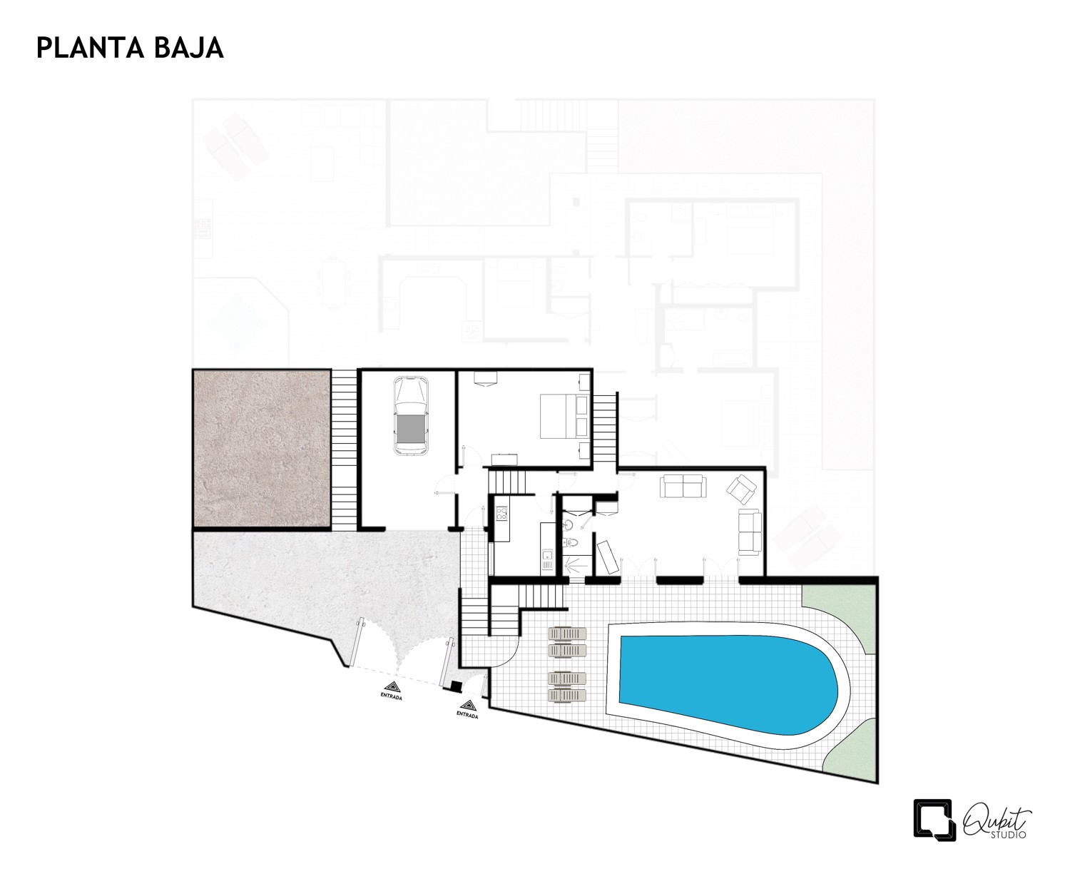 Charmantes Einfamilienhaus mit privatem Pool in La Florida