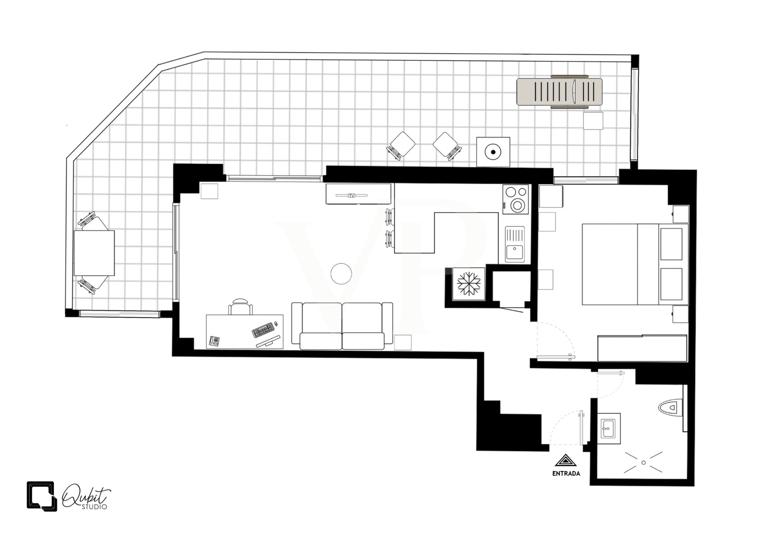 Spektakuläres Meerblick-Apartment in 1. Meereslinie – Los Cristianos