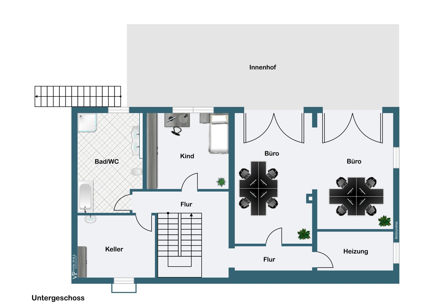 Grundriss Untergeschoss