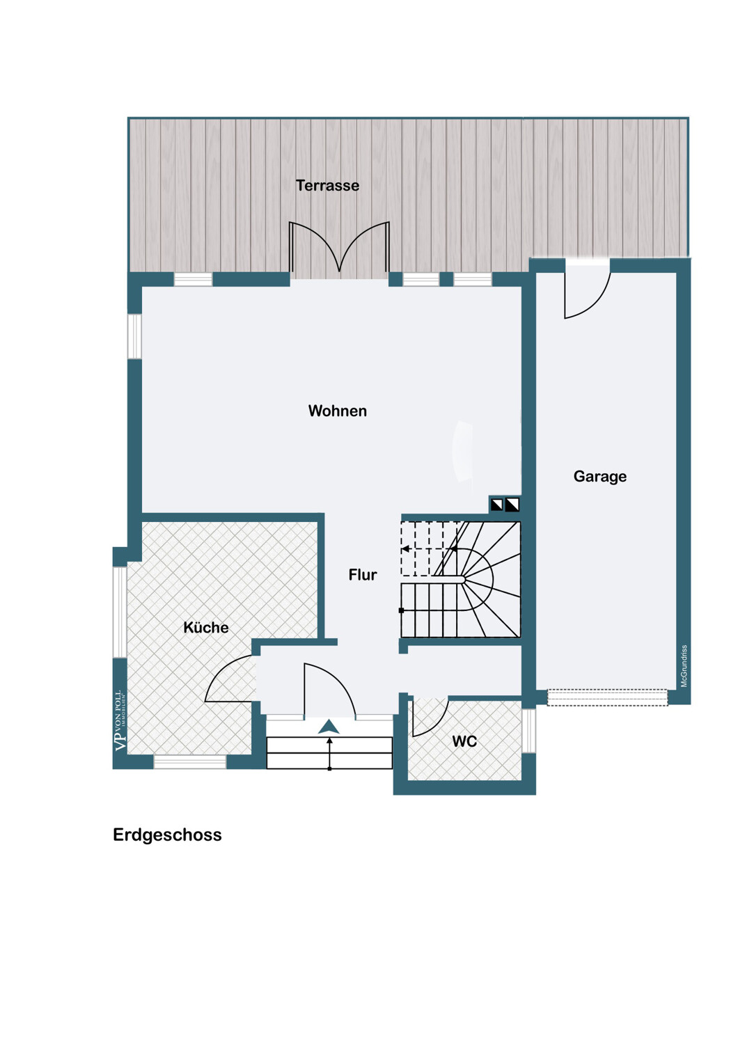 Grundriss Erdgeschoss