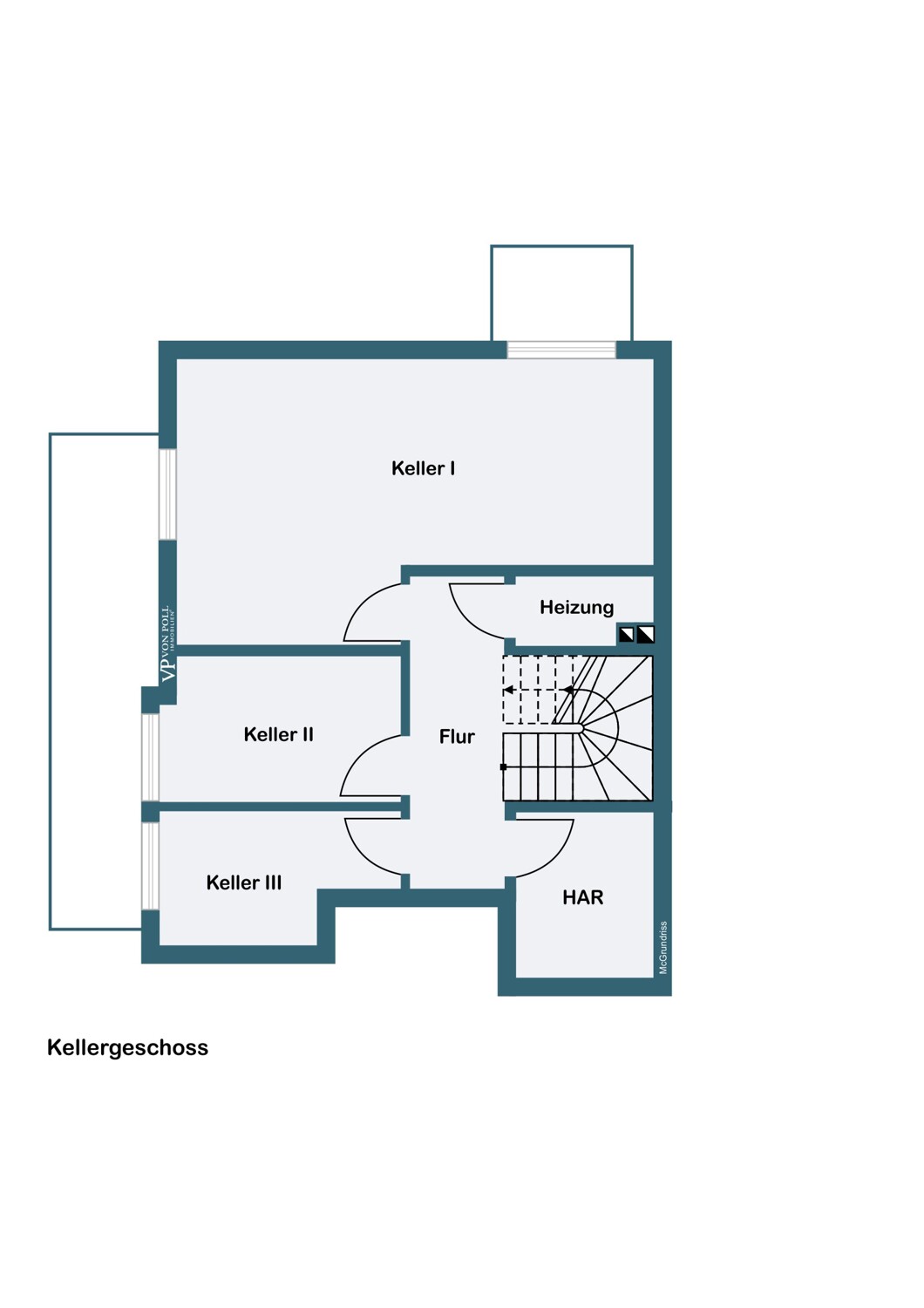 Grundriss Kellergeschoss