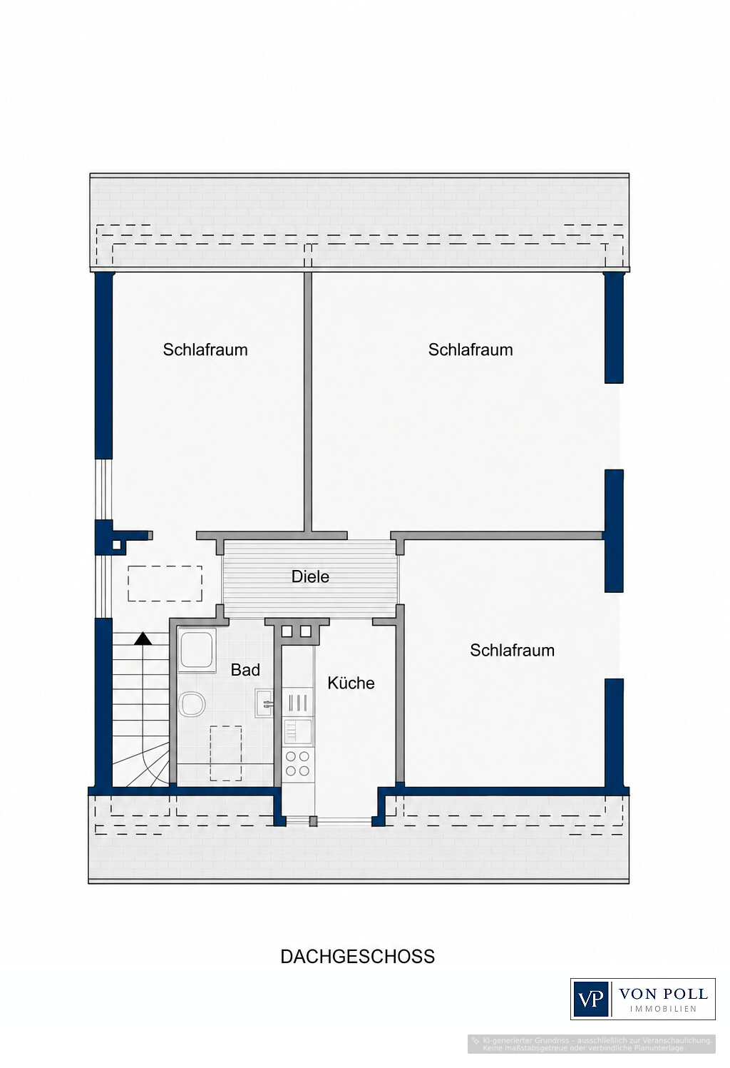 Grundriss Dachgeschoss