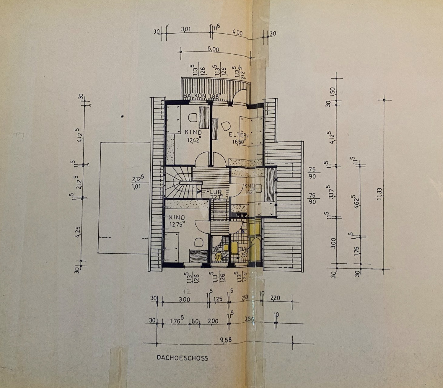 Grundriss Dachgeschoss Grundriss Dachgeschoss