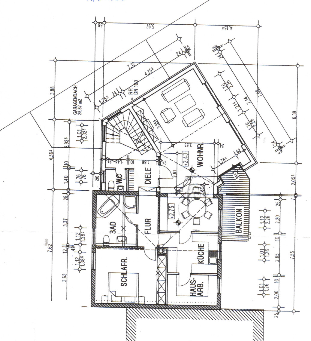 Grundriss 1.Obergeschoss