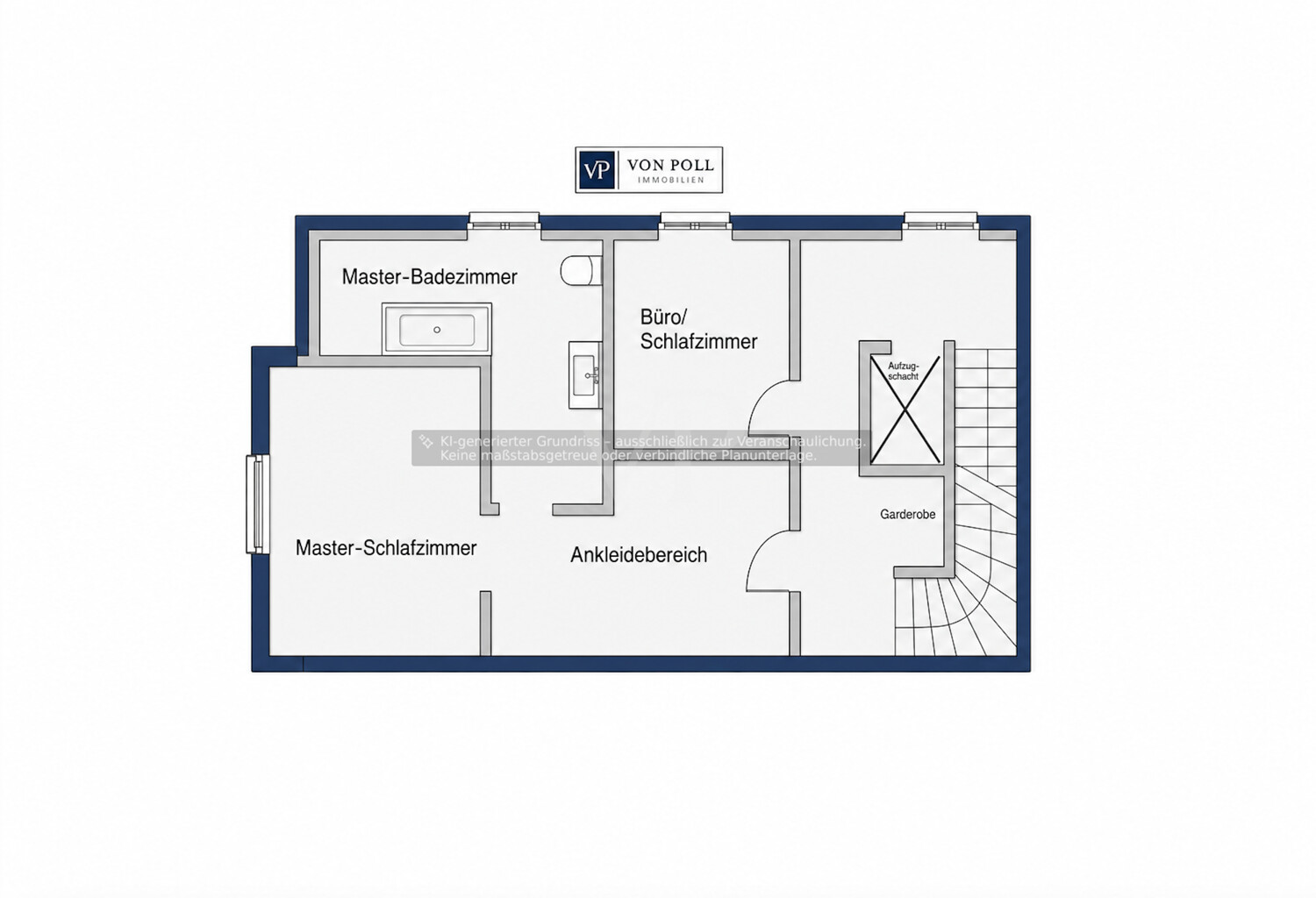 Grundriss 1.Obergeschoss