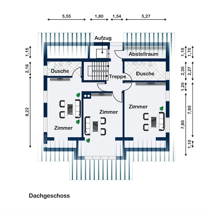 Grundriss DG