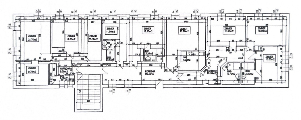 Grundriss Obergeschoss