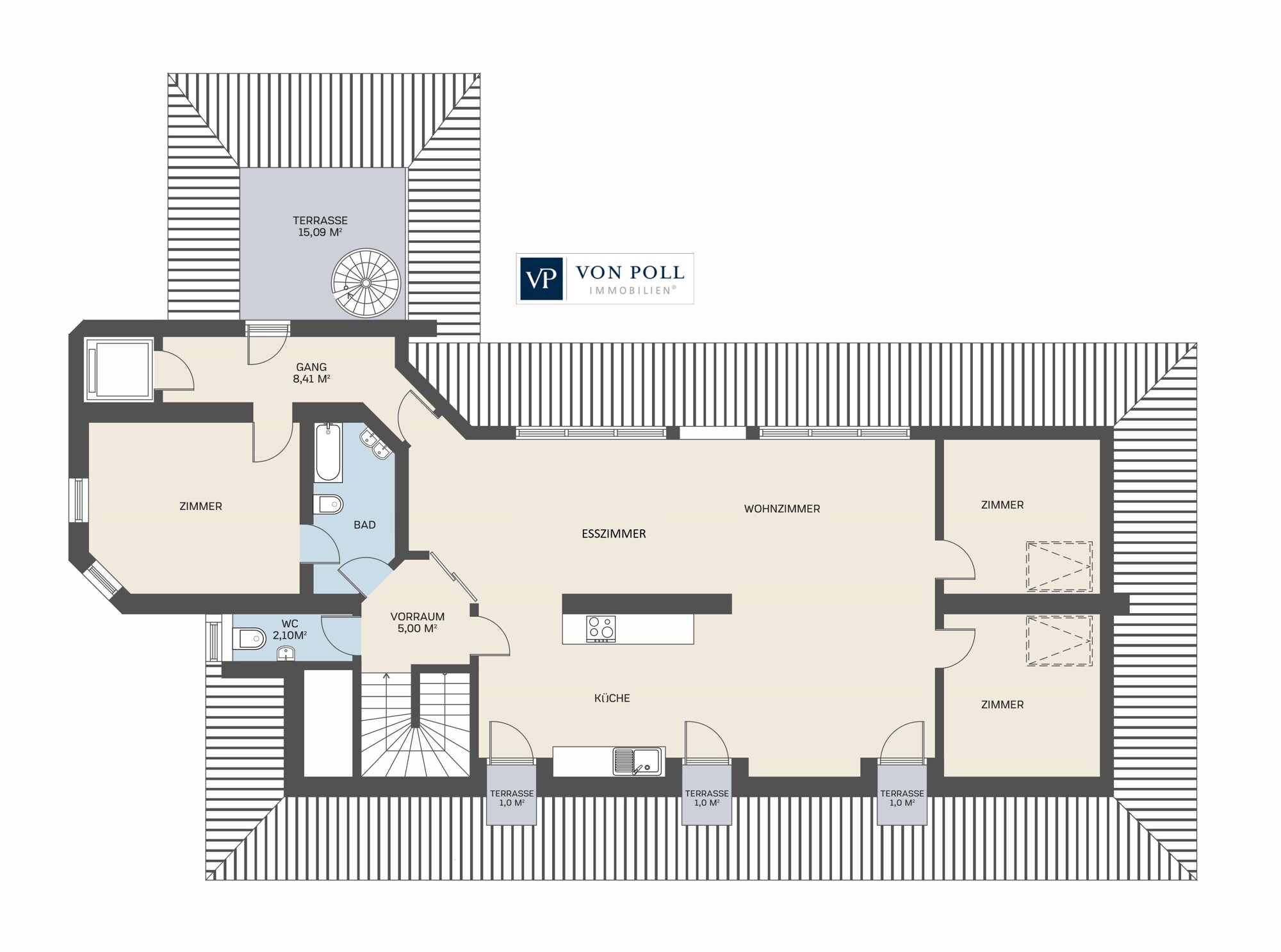 Obergeschoss_Studie 2 Obergeschoss_Studie 2