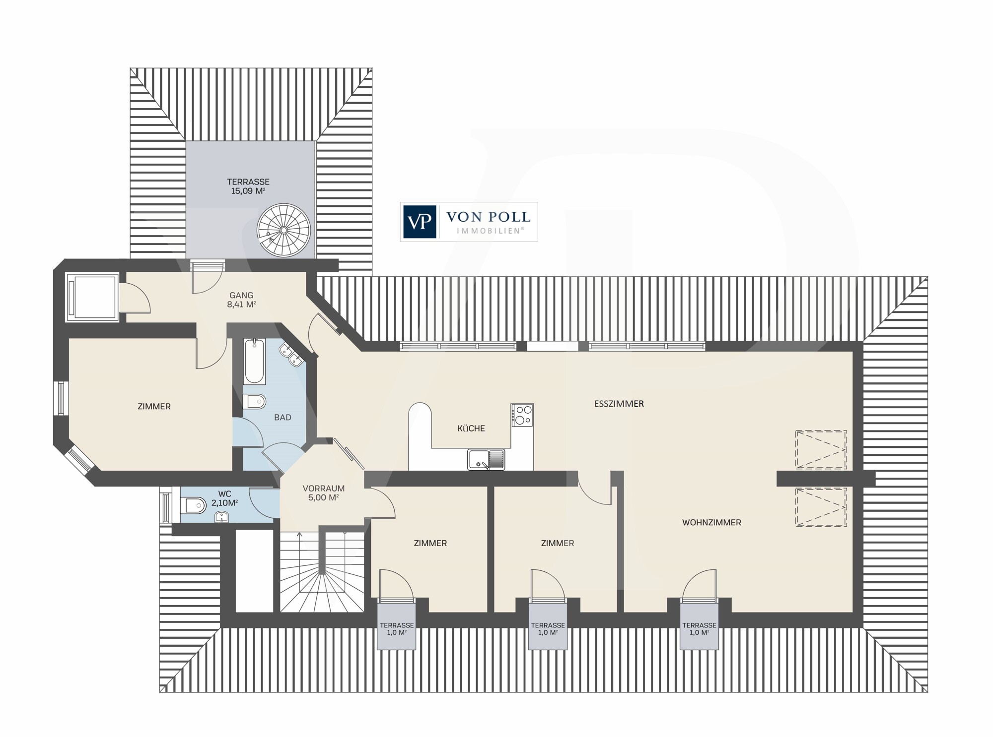 Obergeschoss_Studie 1 Obergeschoss_Studie 1