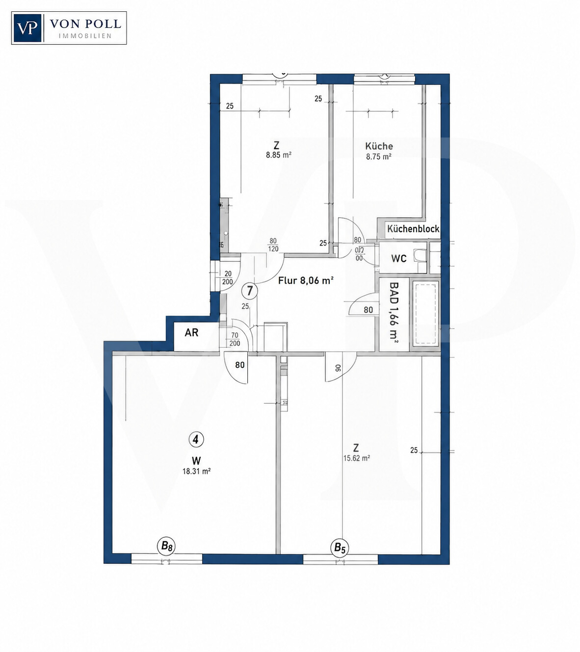 Helle 3-Zimmerwohnung im Grünen  - Zwischen Neustift am Walde und Pötzleinsdorf