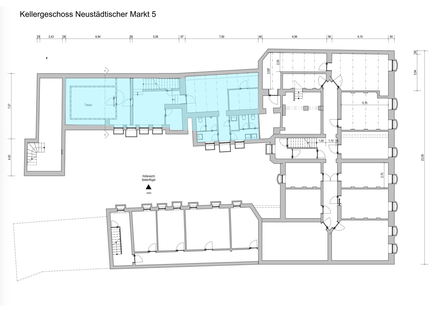 Grundriss Keller