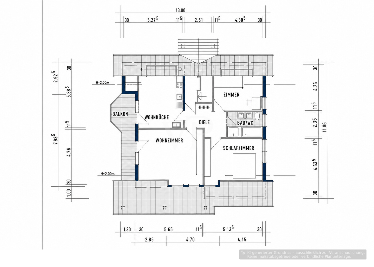 Grundriss DG