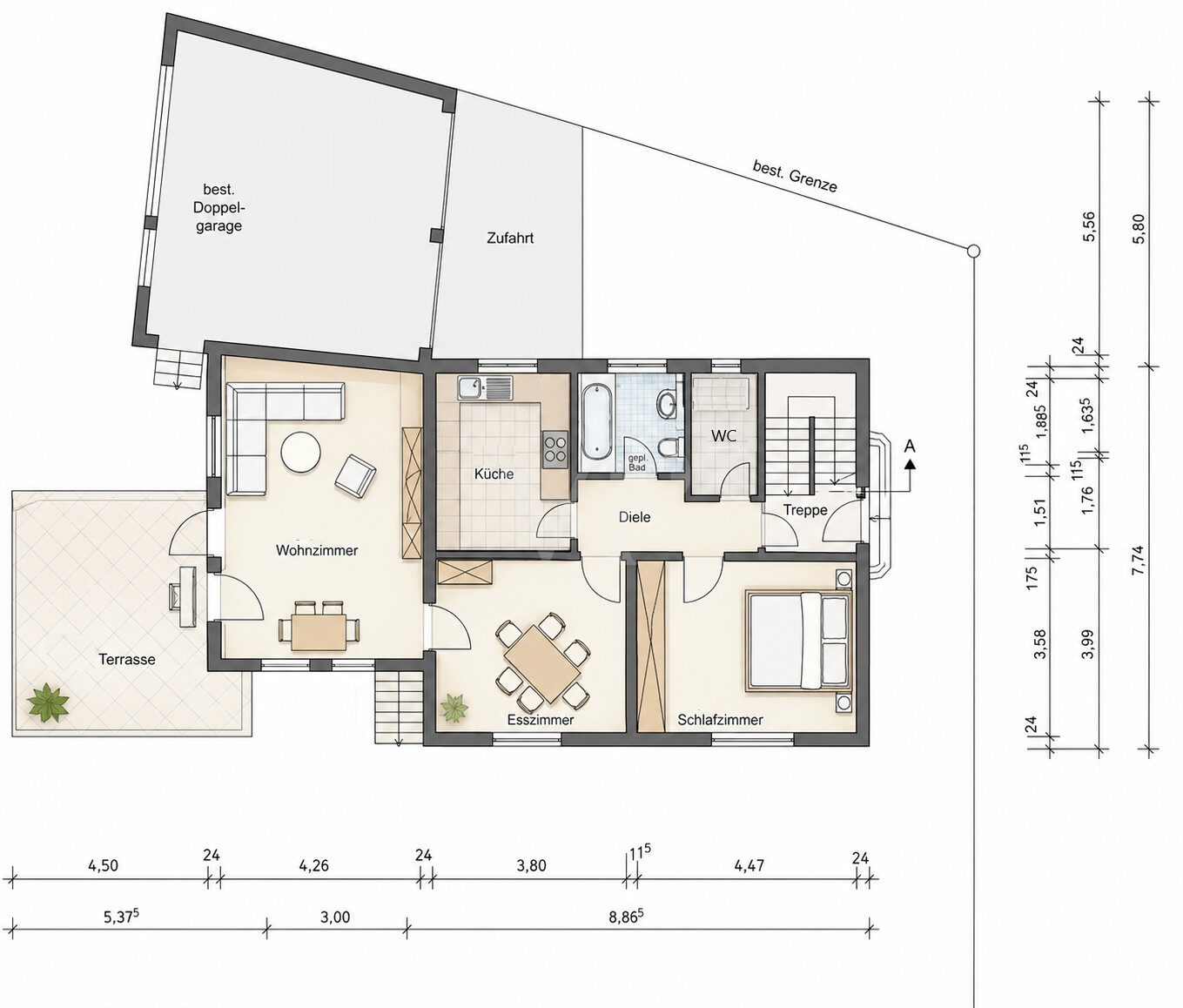 Grundriss EG