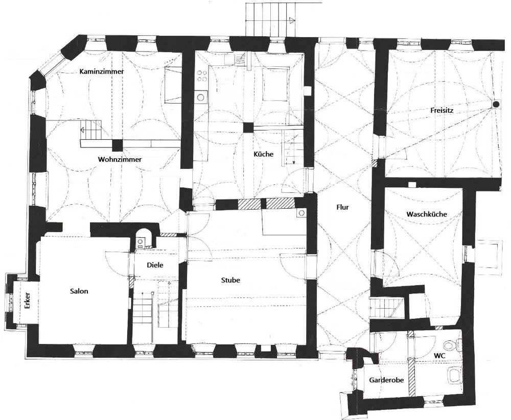 Grundriss Erdgeschoss