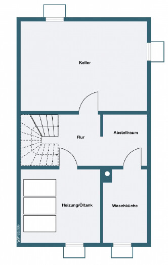 Grundriss Keller