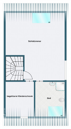Grundriss Dachgeschoss