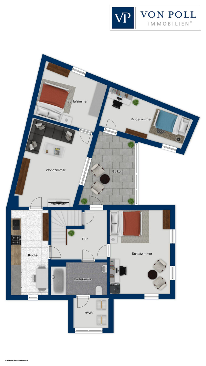 Grundriss Obergeschoss