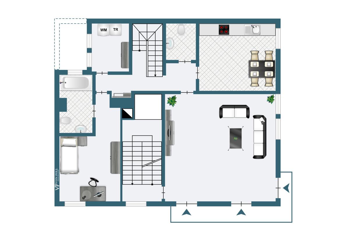 Charming apartment in 2 levels
Historical City Center