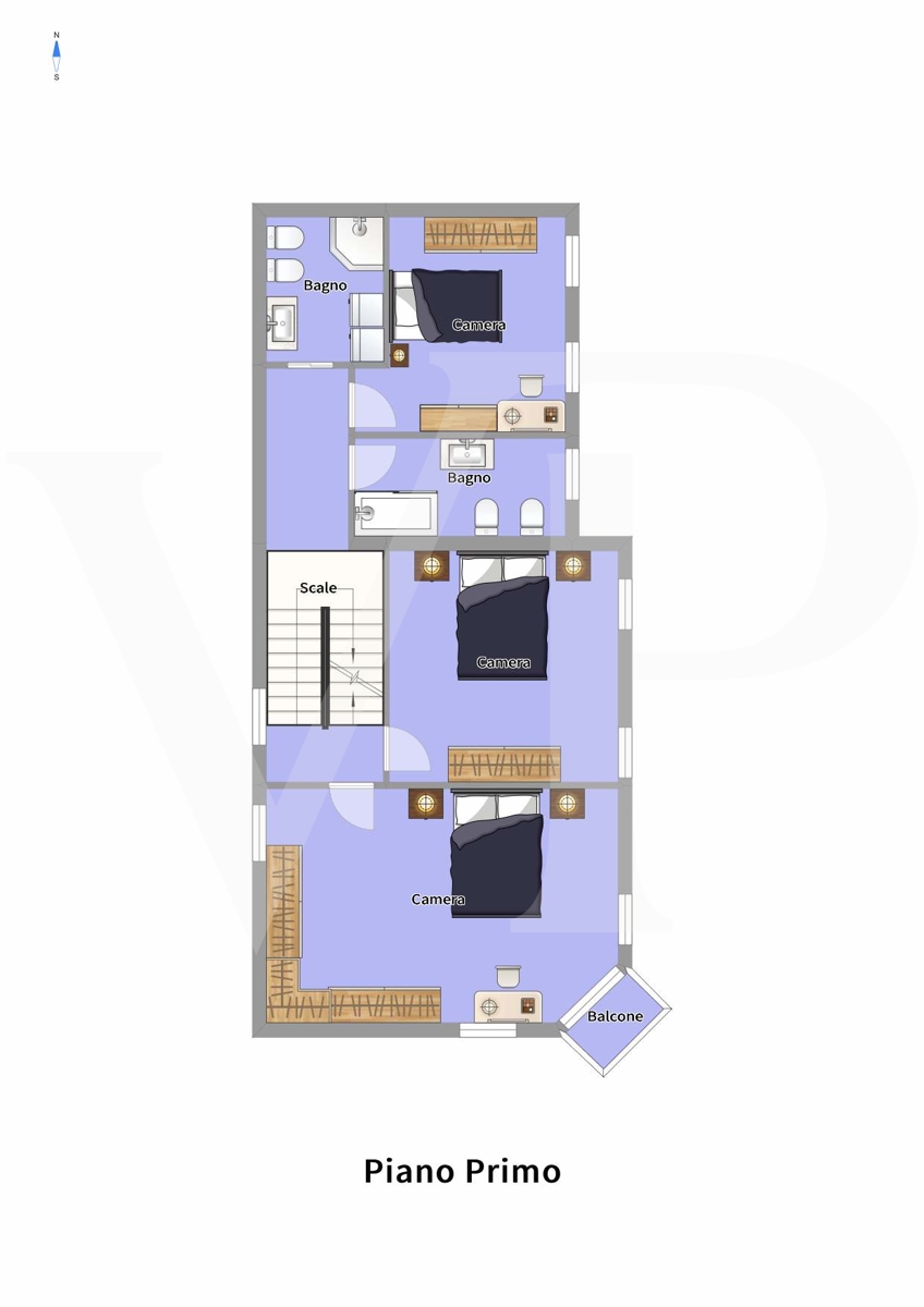 Maison individuelle avec terrasse panoramique centre du village