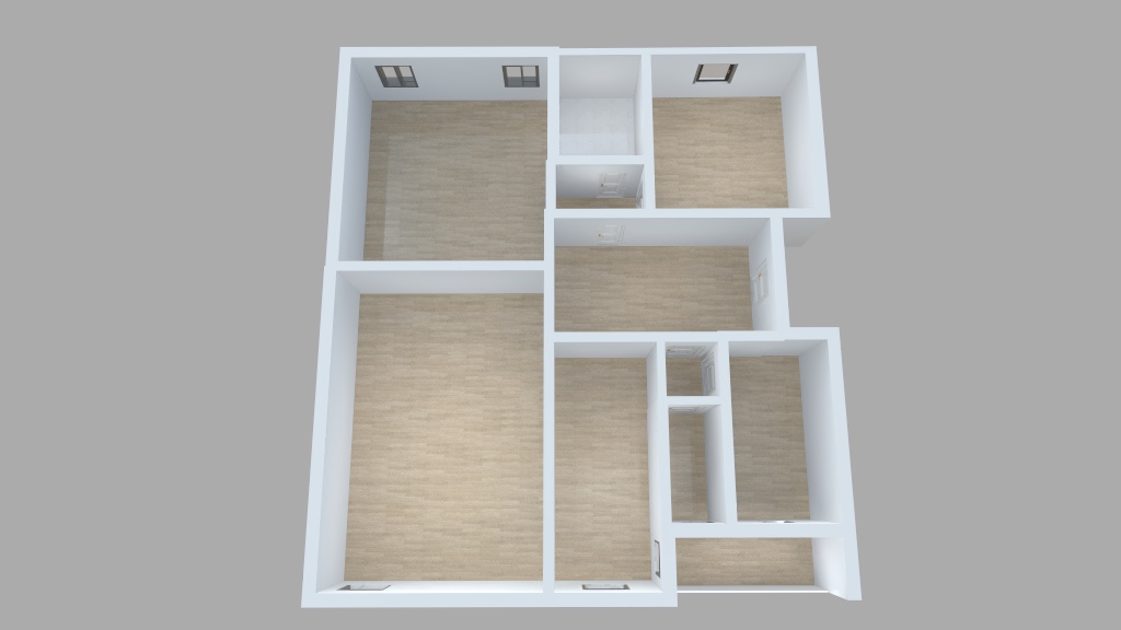 Große möblierte Drei-Zimmer-Wohnung - Stadtzentrum