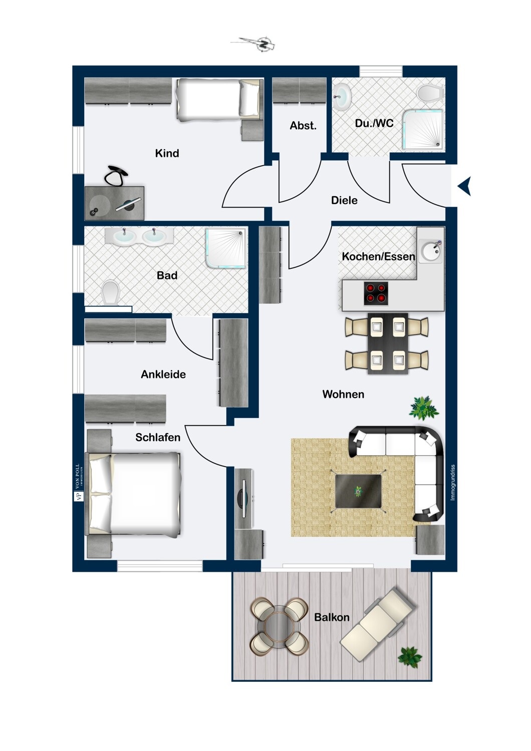 Wohnung 2. OG